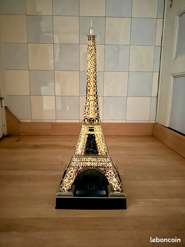 Puzzle 3D illuminée Tour Eiffel (image 1)