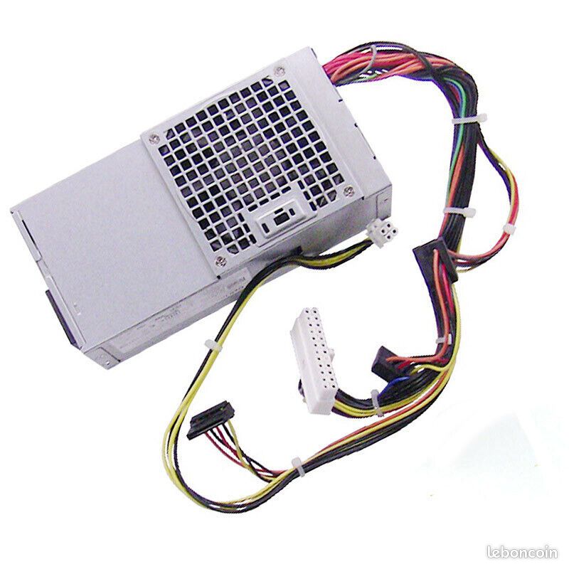 Alim DELL D250AD-00 - PN : 0HY6D2 - DPS-250AB-68A - Optiplex 390 ou 790 SFF - Testée et Nettoyée (image 3)