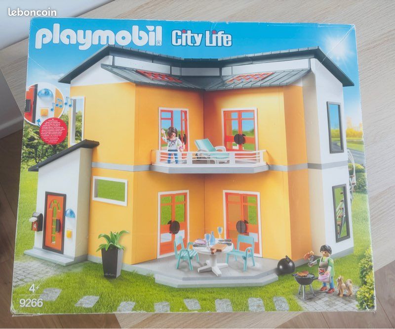 Maison moderne Playmobil City Life 9266 (image 10)