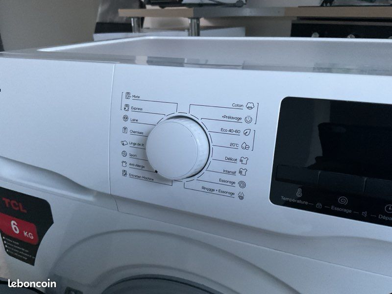 Lave-linge (machine à laver) 6kg TCL (image 2)