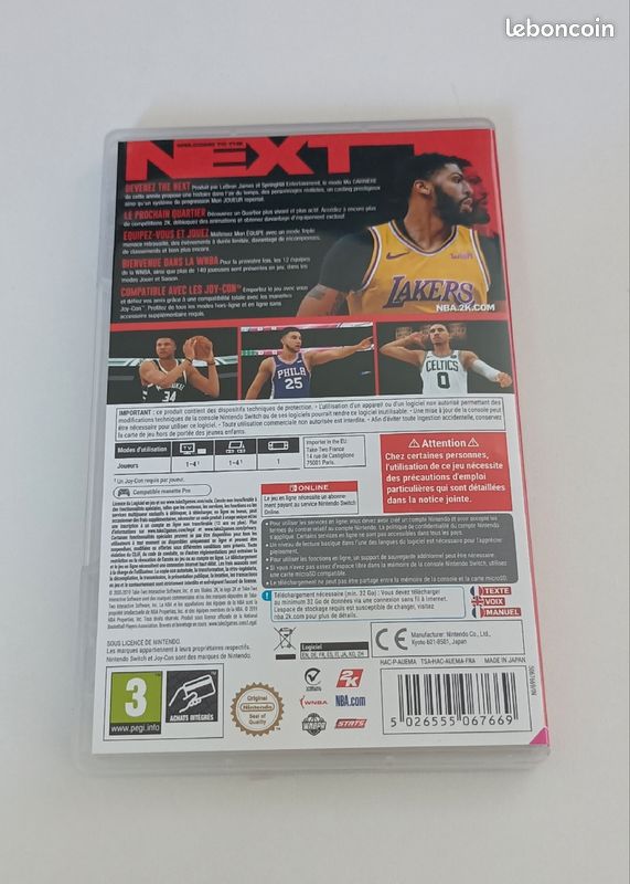NBA 2K20 - Nintendo Switch (image 2)