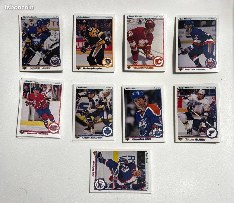1991-92 SCORE CARTE canadienne de hockey bilingue #22 Claude Lemieux