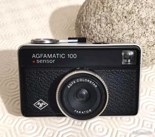 Appareil photo à capteur Agfamatic 100 vintage - Appareil photo classique de poche - Idéal pour les amateurs de photographie rétro - France