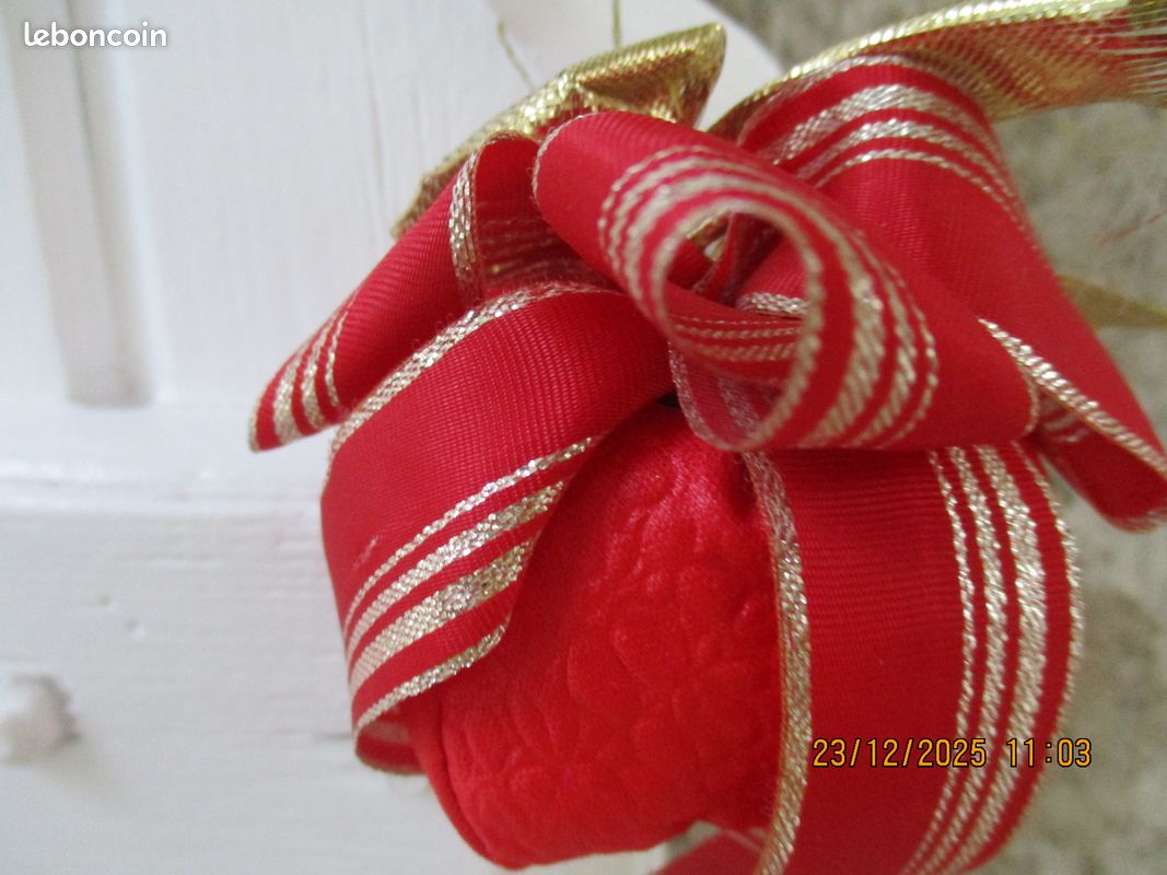Déco Noël tissu à suspendre (image 2)