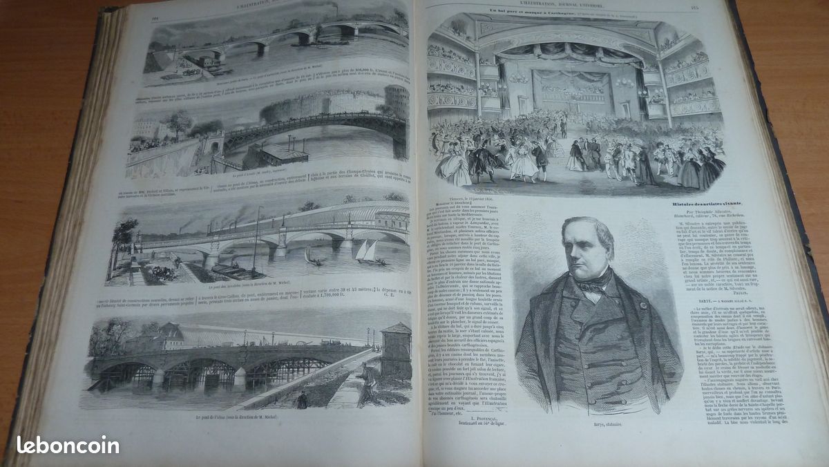 Relié L'illustration 1856 (image 5)