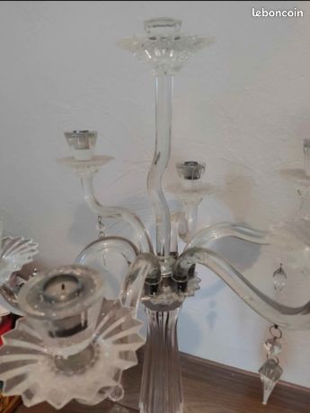 Chandelier en verre - Grand Collection privée