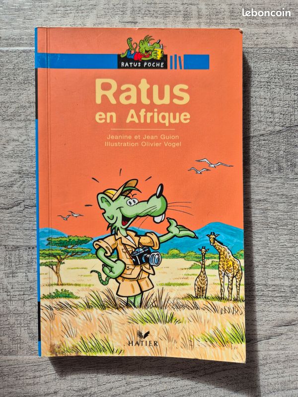 Livre Ratus en Afrique Hatier poche (image 1)