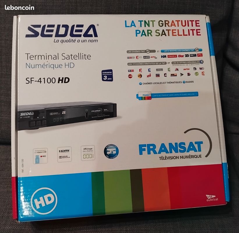 Terminal Satellite Numérique HD - Marque BALMET - Occasion Très Bon état