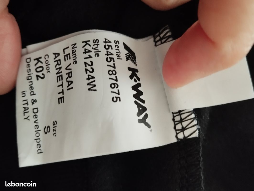 Sweat Kway Acheté neuf (image 2)