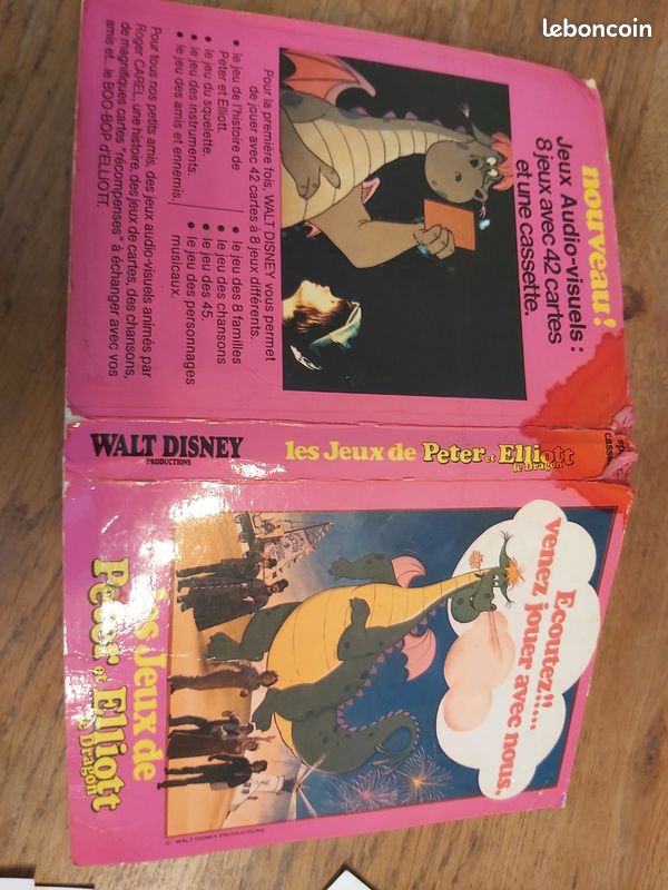 Peter et eliot le dragon jeux cassette audio 1978 (image 2)
