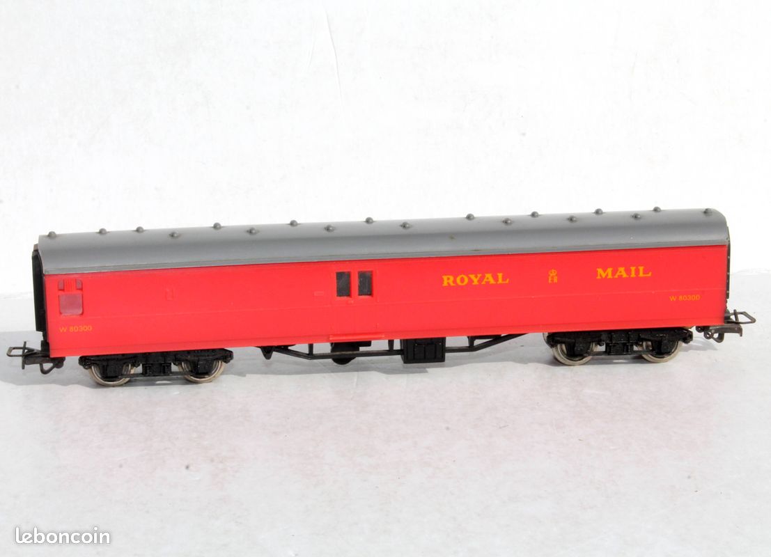 Fourgon Postal SMCF HO Vintage Des Années 60 - En Zamak Et Tôle, état Neuf Dans Sa Boîte D'origine, Pour Collectionneurs De Trains !