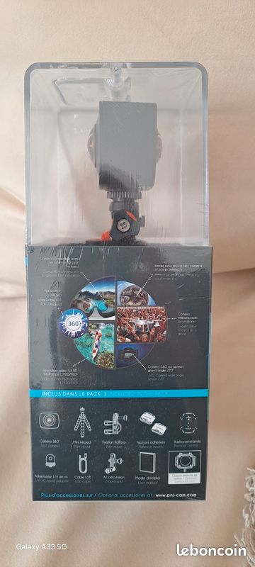 CAMERA SPORT PNJ PANO DL360 | L'As de Trèfle Nouvelle-Calédonie
