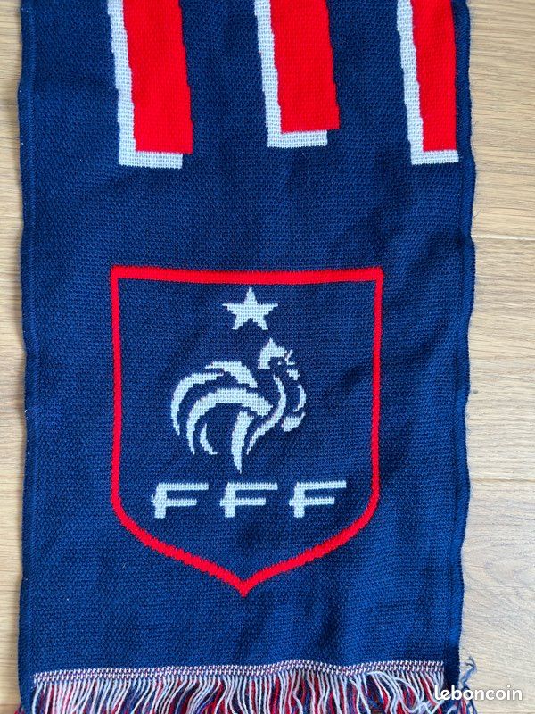 Equipe de France de Football Echarpe FFF - Champions du Monde - Collection officielle Taille Homme