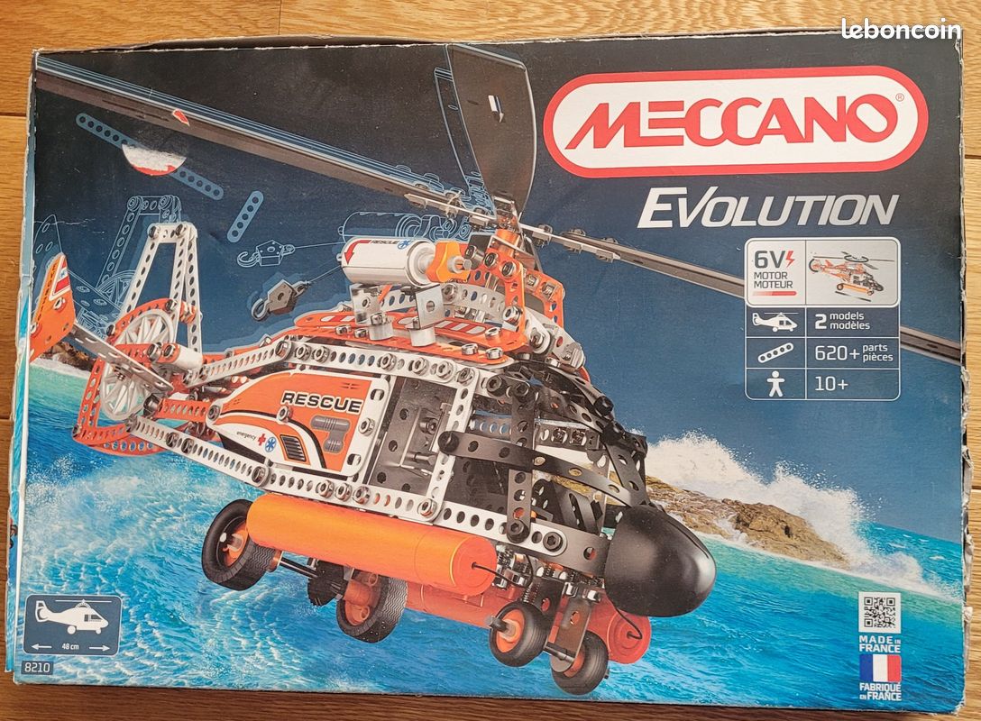 Mecano évolution hélicoptère motorisé (image 1)