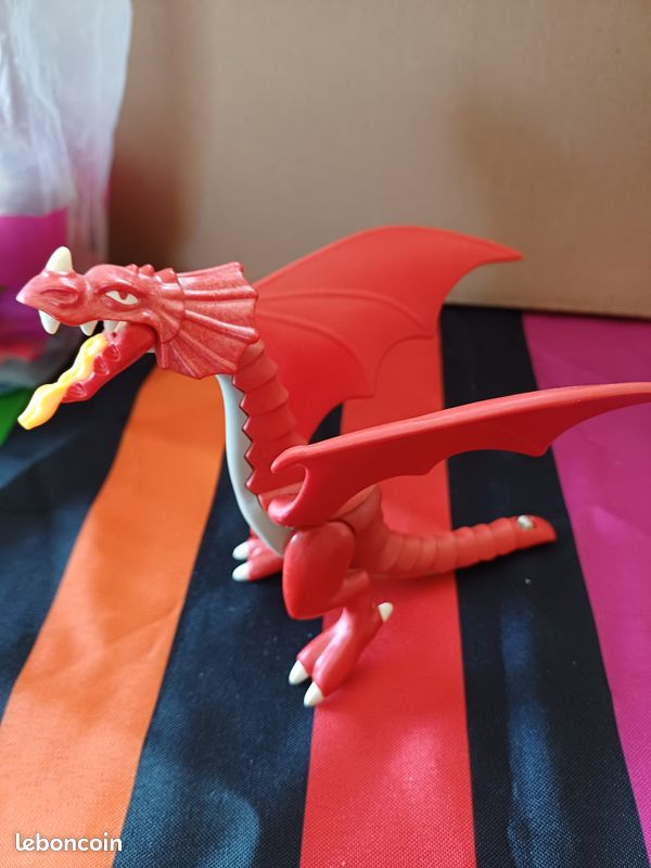 Playmobil: pieces : fees princesse dragon rouge (image 3)