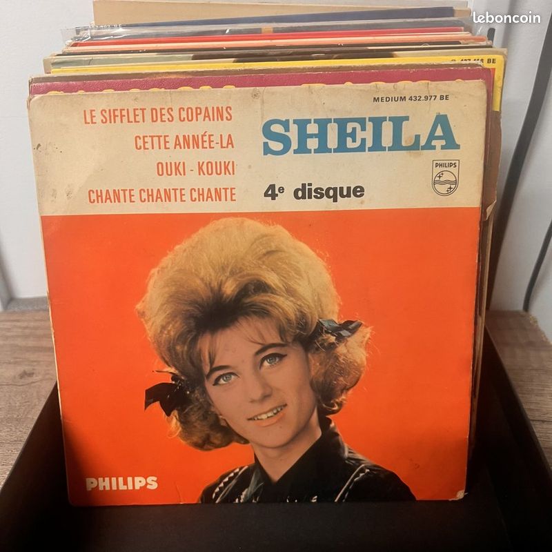 Sheila - Le Sifflet Des Copains - Vinyl 45 t (image 1)