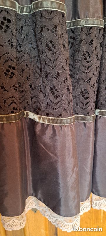 Jupe marron taille 44 (image 3)