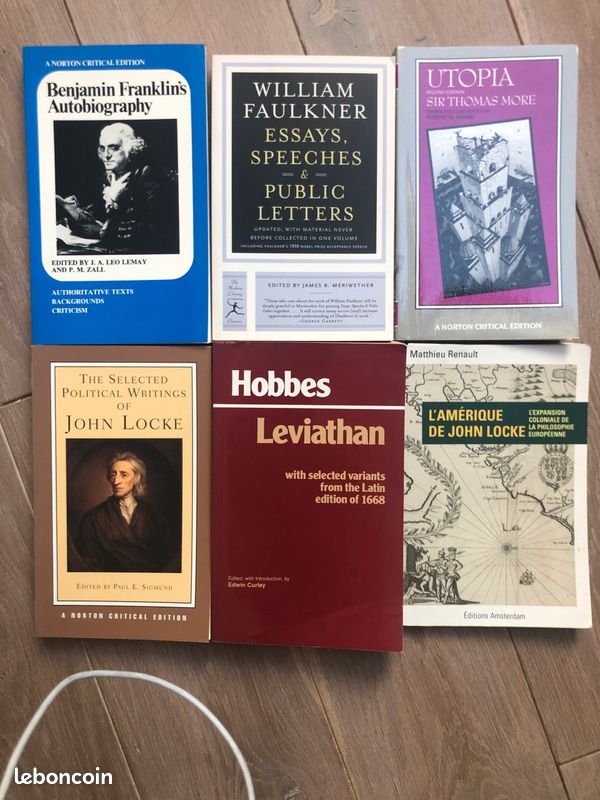 Hobbes More Franklin Locke Faulkner (image 1)