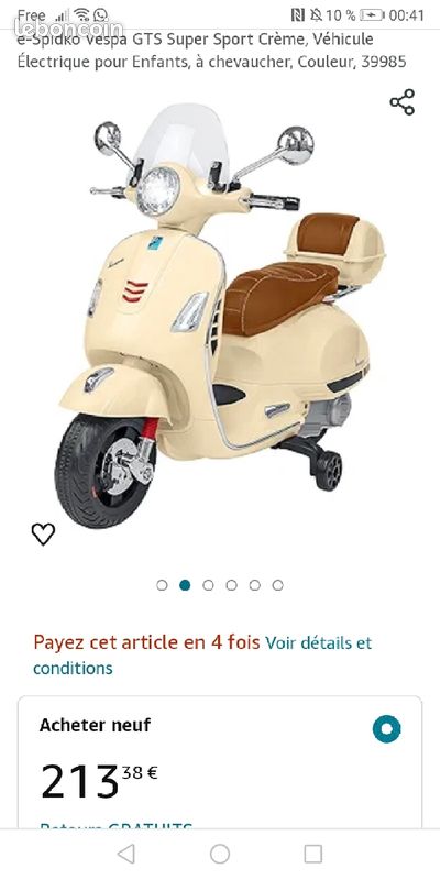 Vespa enfant (image 1)