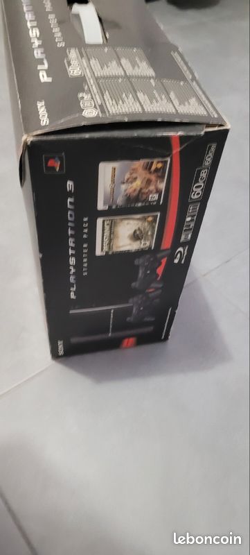 Console PS3 60Go Rétrocompatible PS2 - Starter Pack (pour Pièces)