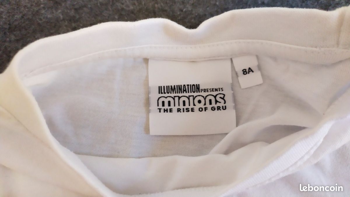 Lot 5 t-shirts garçon 8 ans (lot19) (image 17)