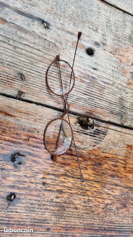 Lunette ancienne pour décoration (image 1)