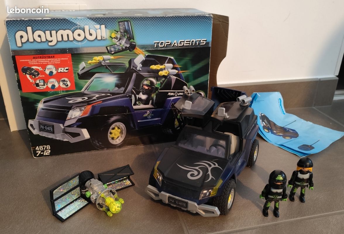 Playmobil 4878 Top agent 4X4 Robo gang (image 1)