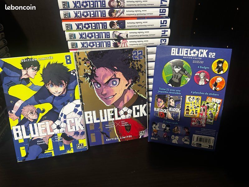 Lot BlueLock Tomes 1 Et 2 + Serviette De Plage Collector – NEUF