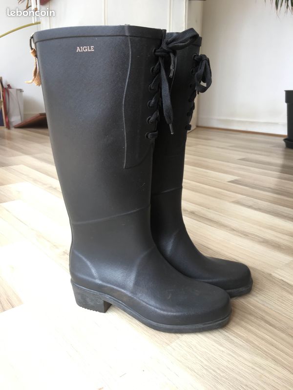 HOT Aigle Bottes De Pluie Femme Bretagne Bottes De Pluie