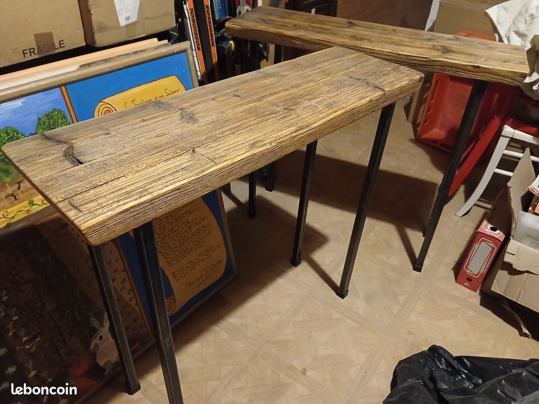 Table d'entrée en noyer (image 4)