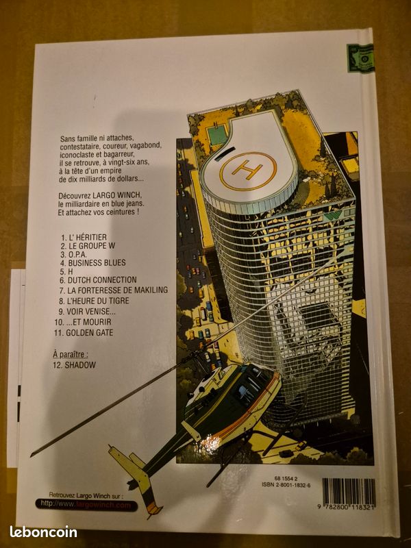 Bd largo winch Tome 2 (image 2)