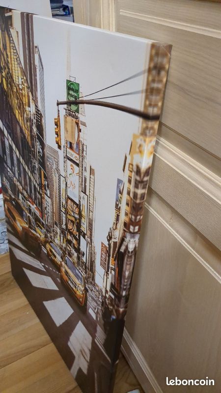 Tableau toile tendue taxis New York (image 3)