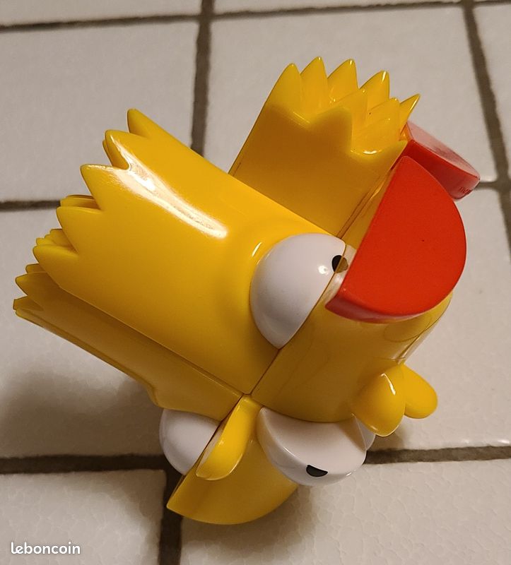Rare de 2001 rubik's cube bart simpsons (image 2)