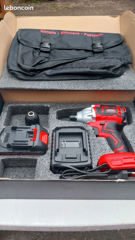 Coffret visseuse+ batterie (image 1)