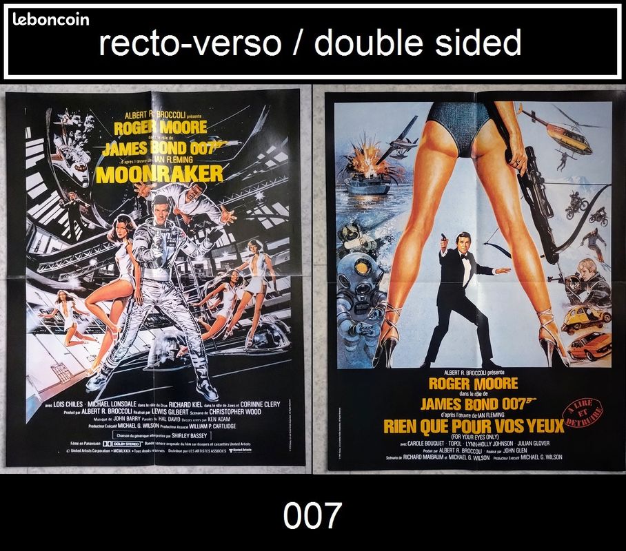 Poster * James Bond 11-12 * recto / verso (image 1)