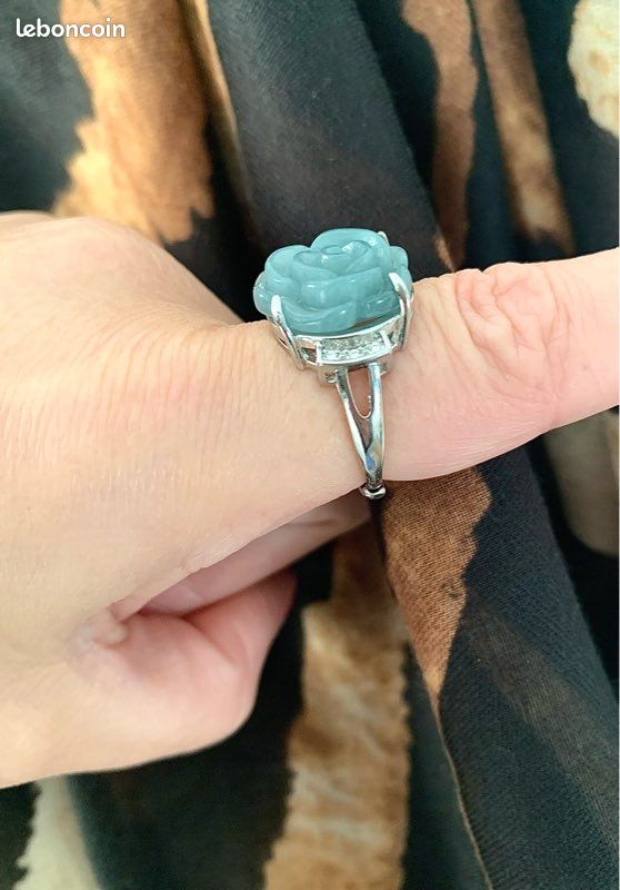 Bague En Jade Naturel De Thaïlande – 48,55 Carats, 26 Mm, Non Traitée