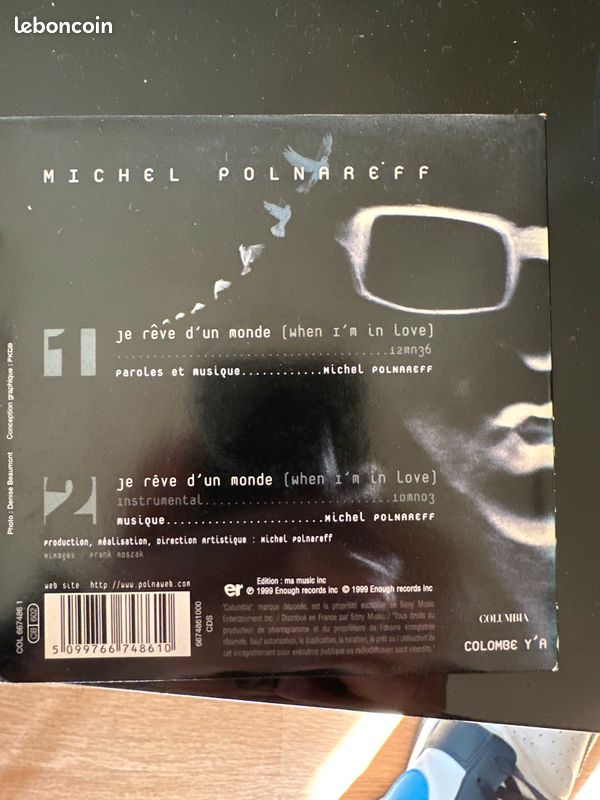 Cd 2 titre Polnareff (image 2)