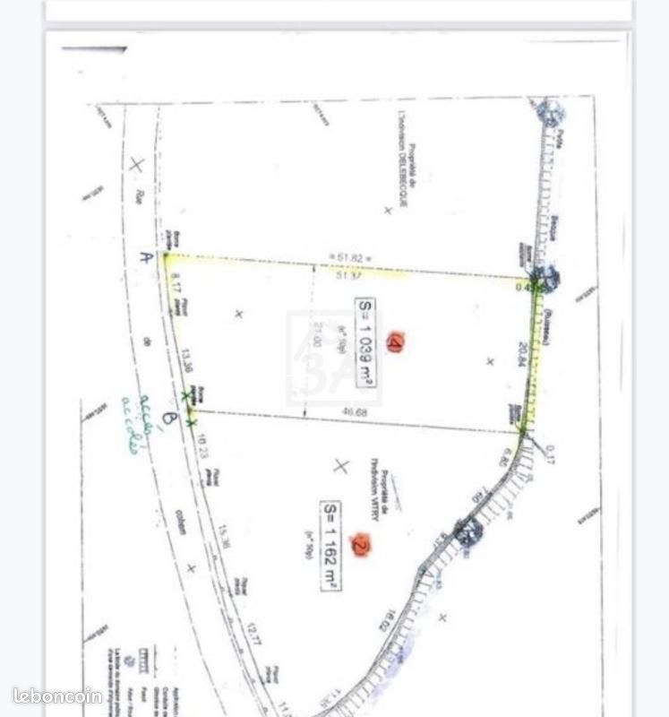 Terrain 1 199 m² Wittes · 40 000 €