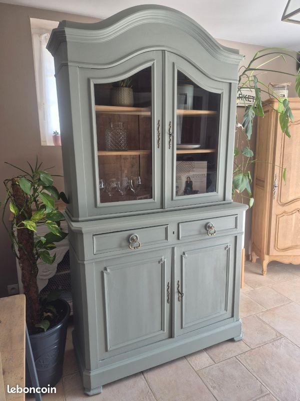 Buffet/ vaisselier ancien rénové/ meuble de charme (image 12)