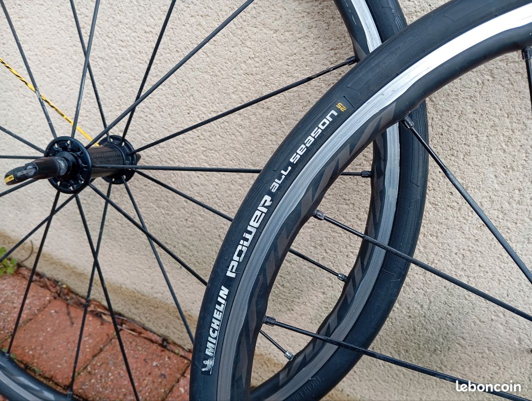 Lot De 10 Rayons Mavic Ksyrium Equipe Noirs - 284mm, Tirage Droit, Origine