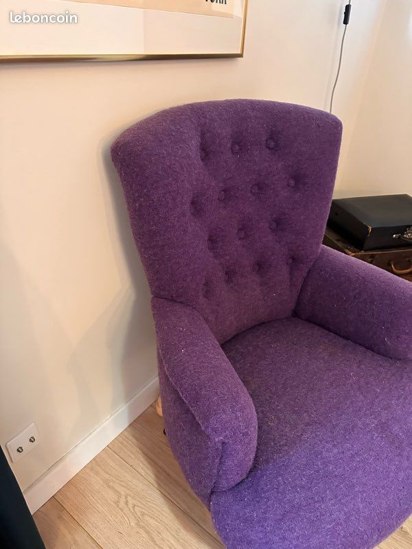 Fauteuil ancien renové (image 3)