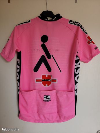Boutique Tour De France Maillot De Cyclisme Vintage ONCE EROSKI Tour De France 2003 - Giordana Taille XXL Maillot Tour De France