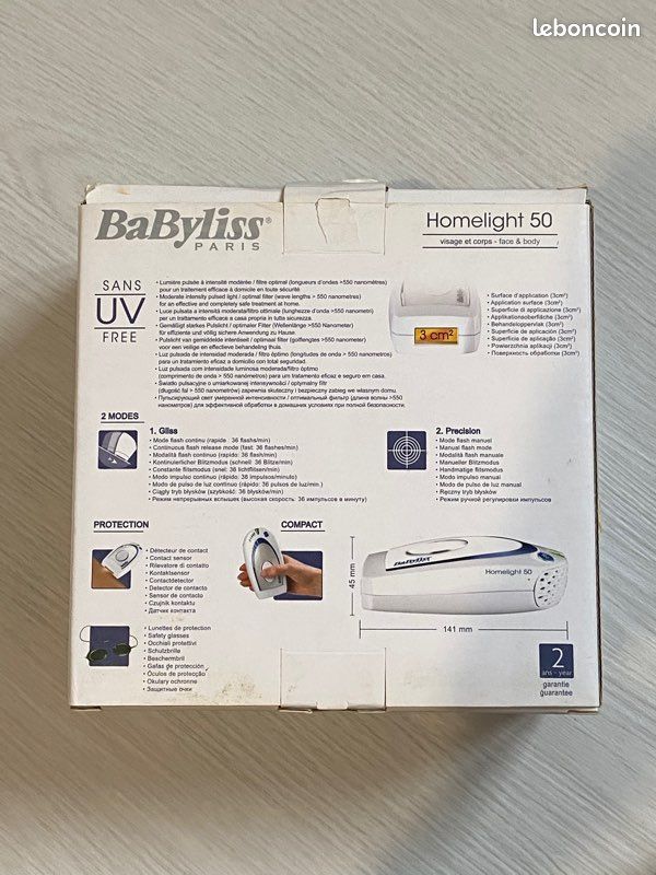 Babyliss lumière pulsée (image 3)