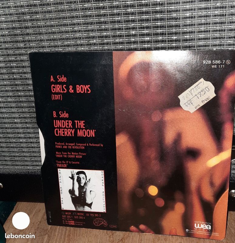 Prince 45 tours vinyle (image 2)