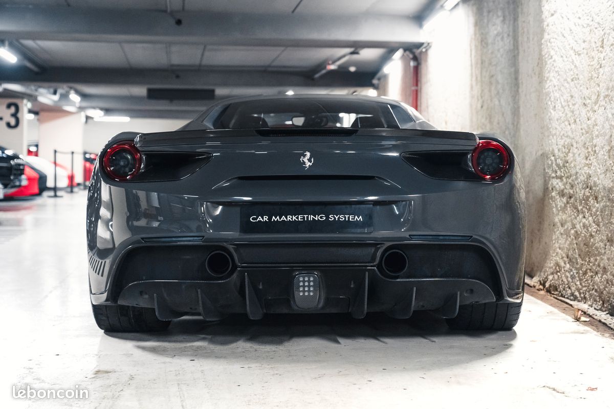 Ferrari 488 GTB V8 3.9 670 - Kit esthétique Novitec, très bien optionnée - A partir de 1.610e / Mois - Sort de révision Pozzi (image 7)