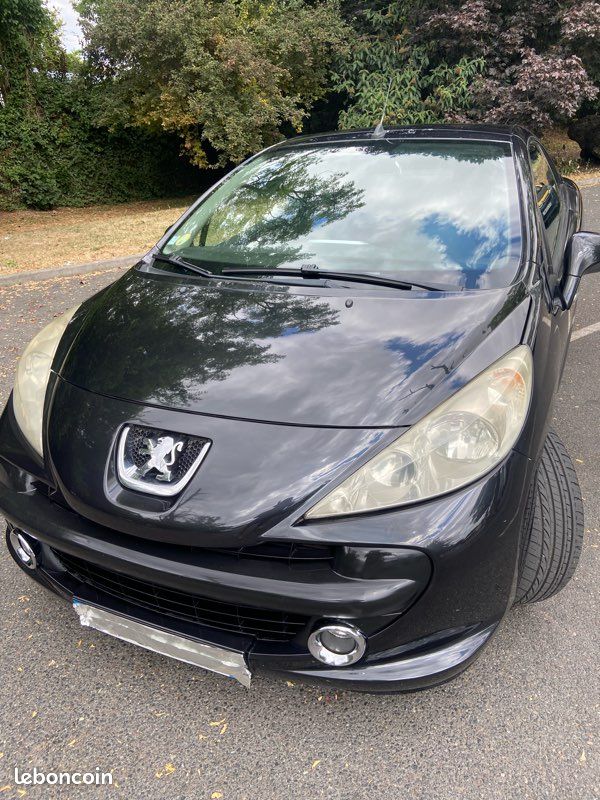 Peugeot 207 CC Cabriolet 1,6 HDI Sport Pack avec changement moteur embrayage distribution contrôle CT Ok (image 8)