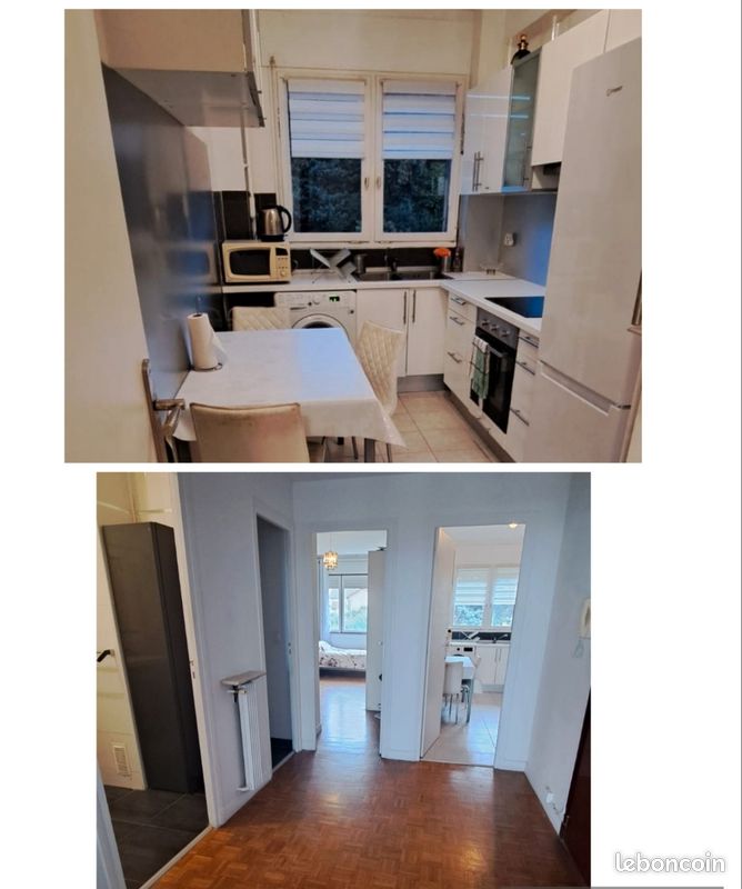 Appartement 2 pièce(s) 57 m²à louer Clamart