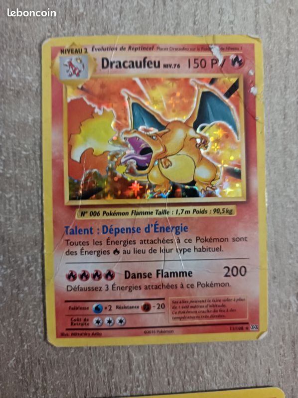 4 cartes pokemon+ une pochette de protection (image 3)