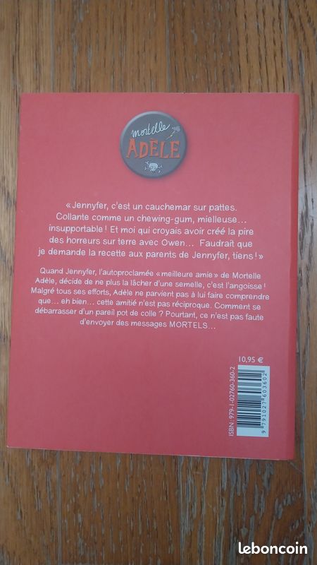 Livre Big Bisous Baveux de la collection Mortelle Adèle (image 2)