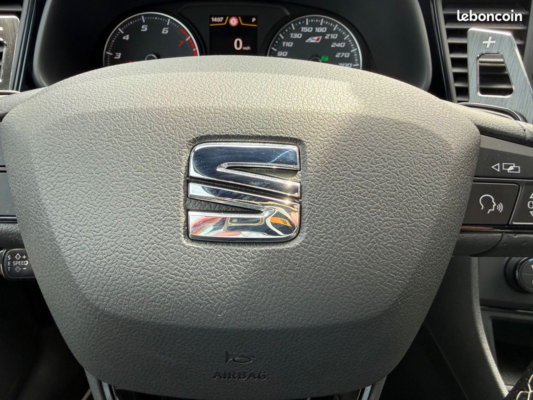 SEAT Leon SC 2.0 TSI 290 CH CUPRA BVA - CARPLAY/ANDROID AUTO - REGULATEUR ADAPTATIF - SIEGES AV CHAUFFANTS - (image 23)